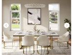 Dining table and  6chairs(new)
