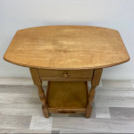 1 Drawer Side Table with Mirror