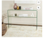 Day bed and console table
