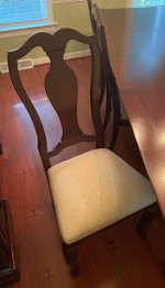 Dining Table Solid Cherry 6 Chairs
