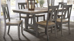 Trestle Table With 6 Chairs