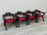 DREXEL ESPERANTO MID-CENTURY DINING TABLE WITH 4-CHAIRS ~ 1970'S DECOR