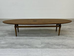 MID-CENTURY MODERN COFFEE TABLE 72" LONG ~ SURFBOARD STYLE
