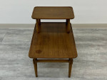 MID-CENTURY MODERN STEP-UP END TABLE / NIGHTSTAND