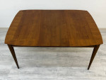 LANE FIRST EDITION MID-CENTURY MODERN WALNUT DINING TABLE