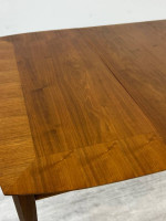 LANE FIRST EDITION MID-CENTURY MODERN WALNUT DINING TABLE