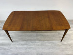 LANE FIRST EDITION MID-CENTURY MODERN WALNUT DINING TABLE
