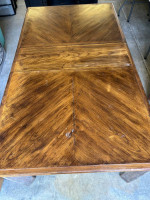 Wood dining kitchen table 72 x 42