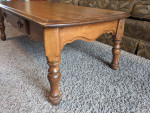 COFFEE TABLE WITH DRAWER – SOLID WOOD