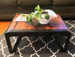 cool heavy industrial coffee table