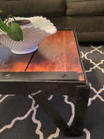cool heavy industrial coffee table