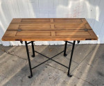 cute shutter top table