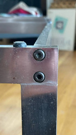 Arne Jacobsen VTG MCM Chrome Table Bases