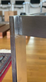 Arne Jacobsen VTG MCM Chrome Table Bases