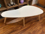 Kidney Shaped Coffee table-Mid Century Modern style