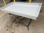 HUGE display folding table Tall 34”length 5ft x 32”