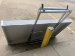 HUGE display folding table Tall 34”length 5ft x 32”