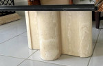 Custom Stone Coffee Table-Naples