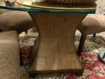Contemporary REDUCTION; Dining Table with 4 Chairs-Naples