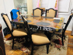 Dinning Table with 6 chairs