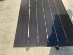 Metal Espresso brown Coffee table-Naples