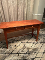Broyhill wood Desk/sofa table