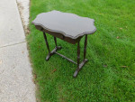 Little table stand with storage drawer