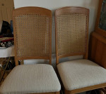 Oak Dining room table and chairs