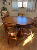 Pub Table & 4 Chairs