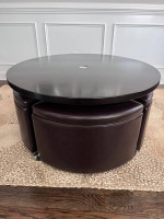 Macys living room table and chairs set