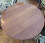 Harden Cherry Pedestal Lamp End Table