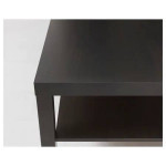 COFFEE TABLE, DARK BROVN, NEW