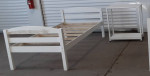TWIN BED FRAME/ SIDE TABLE/ SIDE TABLE/FREE DELIVERY