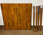 Tall 38” Square Dining Table and 3 Chairs. Hightop Dinette 3 Chairs
