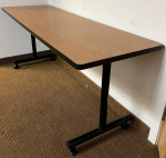 (3) Regency Kobe 72" x 24" Training Table. Office Desk Classroom Desk.