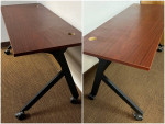 (3) Multipurpose Table Flip Base Table, Wheels. $99 ea. $250 all 3. Wo