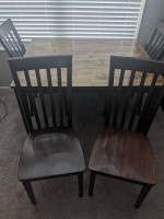 3'x4' Table and 4 Chairs