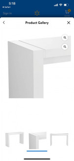 60 Inch Modern High Gloss White Bar Table—BRAND NEW!!!