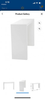 60 Inch Modern High Gloss White Bar Table—BRAND NEW!!!