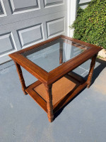 Small Glass Top Table