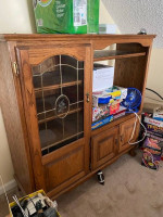entertainment center & coffee table
