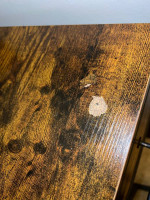 Vanity table with stool