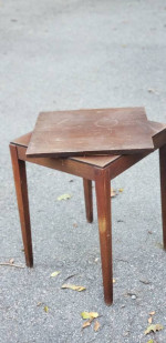 Smaller TV table with Swivel Top (measurements in pictures)