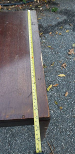 Smaller TV table with Swivel Top (measurements in pictures)