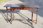 Long Gateleg Hall Table / Sofa Table - measurements in photos