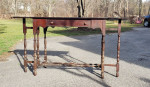 Long Gateleg Hall Table / Sofa Table - measurements in photos