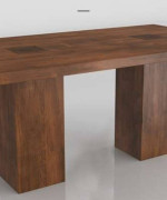 Acacia Wood Dining Table+6 Chairs