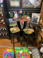 Golf Table and Stools for The Masters.