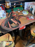 Golf Table and Stools for The Masters.