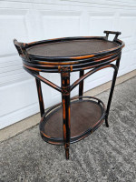 Pier1 bamboo rattan tray top table